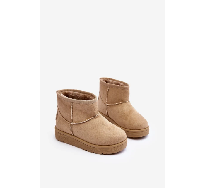 Dětské zimní boty s izolací Big Star model 21637255 Bežové - Big Star Shoes