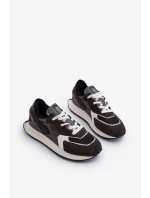 Sportovní pánské tenisky s paměťovou pěnou Memory Foam System Big Star NN174347 Černé