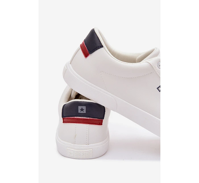 Pánské Tenisky Eko Kůže Big Star model 22039736 Bílé - Big Star Shoes