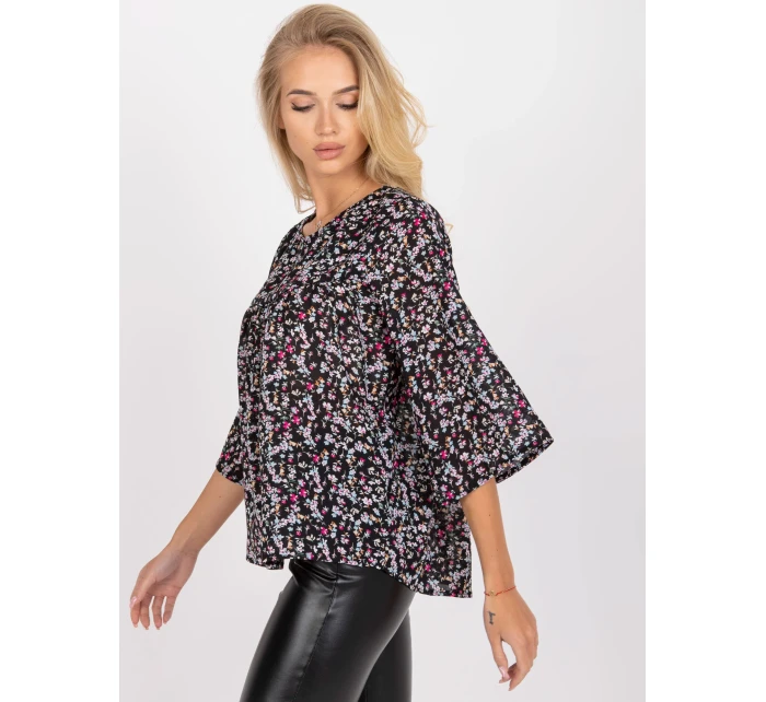 Halenka CHA BZ 3203 1.42 černá a růžová