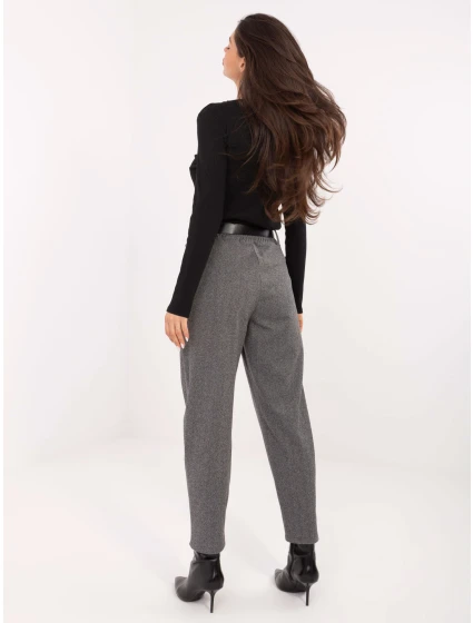 Spodnie IT SP model 21776425 ciemny szary - FPrice Spodnie IT SP model 21776425 ciemny szary - FPrice