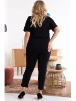 Dámská kombinéza Ibiza model 19905330 černá - Karko Dámská kombinéza Ibiza model 19905330 černá - Karko