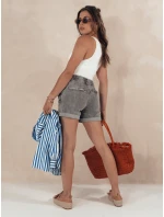 Dámské šortky RELAX šedé Dstreet model 21977893 - FashionStreet
