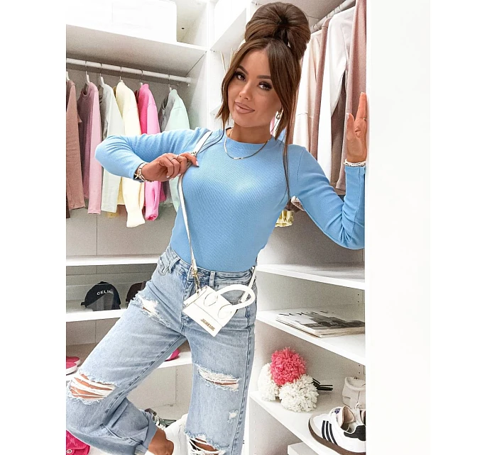 z rękawem Goodlookin niebieska model 21935974 - Moon