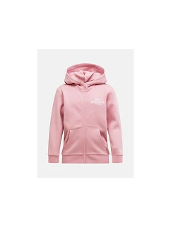 Dětská mikina PEAK PERFORMANCE Jr Original Small Logo Hood, růžová