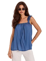 Bluzka IT BZ model 22272261 niebieski - FPrice Bluzka IT BZ model 22272261 niebieski - FPrice