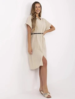 Sukienka MI SK model 21121836 beżowy - FPrice