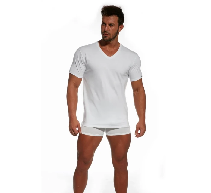 Pánské tričko 201 Authentic new biała - CORNETTE