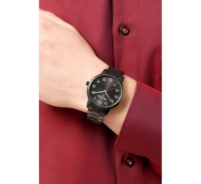 Pánské hodinky PAUL LORENS PL20018B-1A5 + BOX