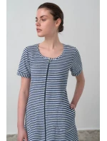 Vamp - Pohodlné celopropínací froté šaty 16930 - Vamp Vamp - Pohodlné celopropínací froté šaty 16930 - Vamp