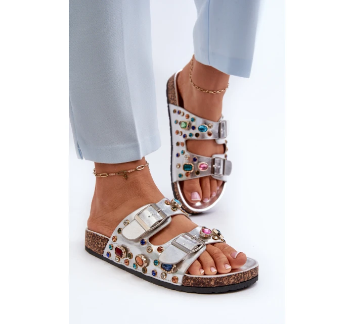 Dámské Žabky S Stříbrné model 21660457 - S.Barski Dámské Žabky S Stříbrné model 21660457 - S.Barski