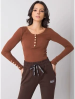 Halenka RV BZ 6065.80P tmavě hnědá Halenka RV BZ 6065.80P tmavě hnědá