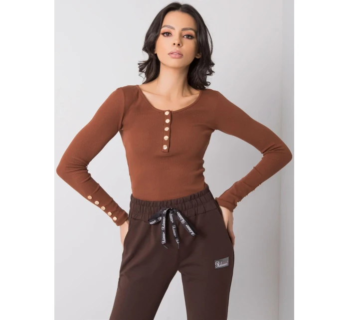 Halenka RV BZ 6065.80P tmavě hnědá Halenka RV BZ 6065.80P tmavě hnědá