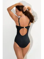 Plavky Folk Black and Red - Madora Plavky Folk Black and Red - Madora