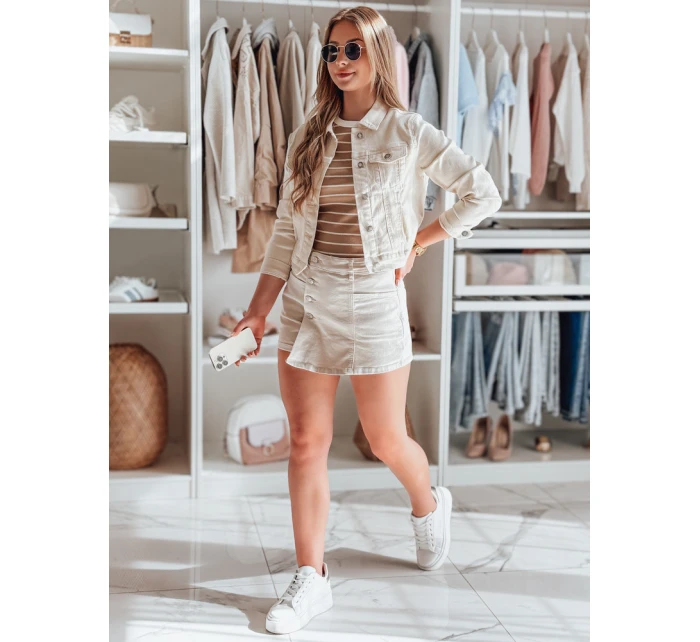 Dámské šortky light beige Dstreet model 21977844 - FashionStreet