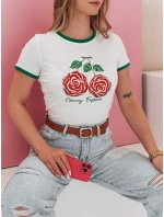 Dámské tričko white Dstreet model 21988834 - FashionStreet