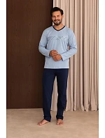 Pyžamo Regina 6010 dlouhé rukávy, velikosti M–3XL, Z26