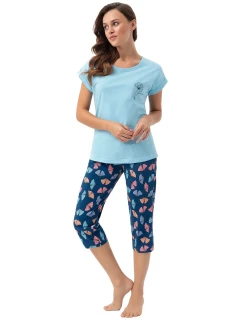 Pyžamo Luna 687 cr/r M-2XL L24 dámské