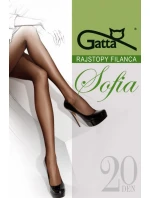 Dámské punčocháče Sofia brown super - GATTA