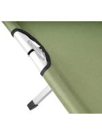 SKLÁDACÍ CESTOVNÍ POSTEL S POTAHEM ZELENÁ