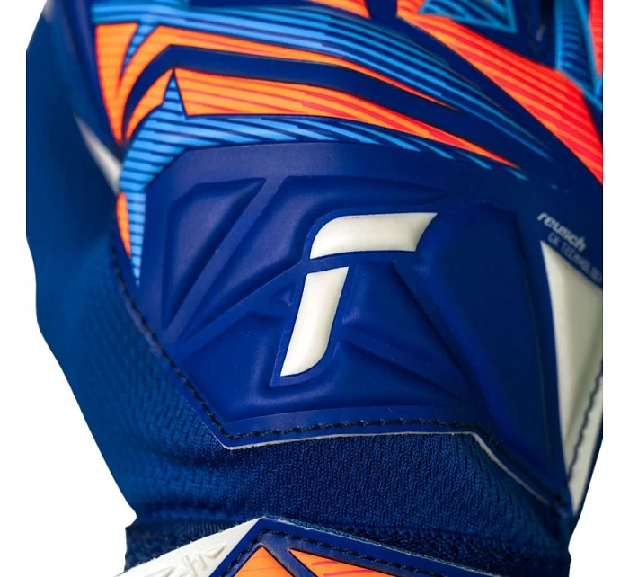 Reusch Attrakt Solid Junior brankářské rukavice modré model 22097009 - Starter Reusch Attrakt Solid Junior brankářské rukavice modré model 22097009 - Starter