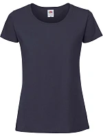 Fruit of the Loom Lady-Fit Iconic 195 T Dámské tričko z těžké bavlny 16.1424 deep navy Fruit of the Loom Lady-Fit Iconic 195 T Dámské tričko z těžké bavlny 16.1424 deep navy
