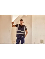 Yoko HVW 120 Hi-Vis síťovaná bezpečnostní vesta 79.W120 grey Yoko HVW 120 Hi-Vis síťovaná bezpečnostní vesta 79.W120 grey