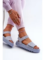 Semišové Sandály na Platformě Big Star model 21655470 - Big Star Shoes Semišové Sandály na Platformě Big Star model 21655470 - Big Star Shoes