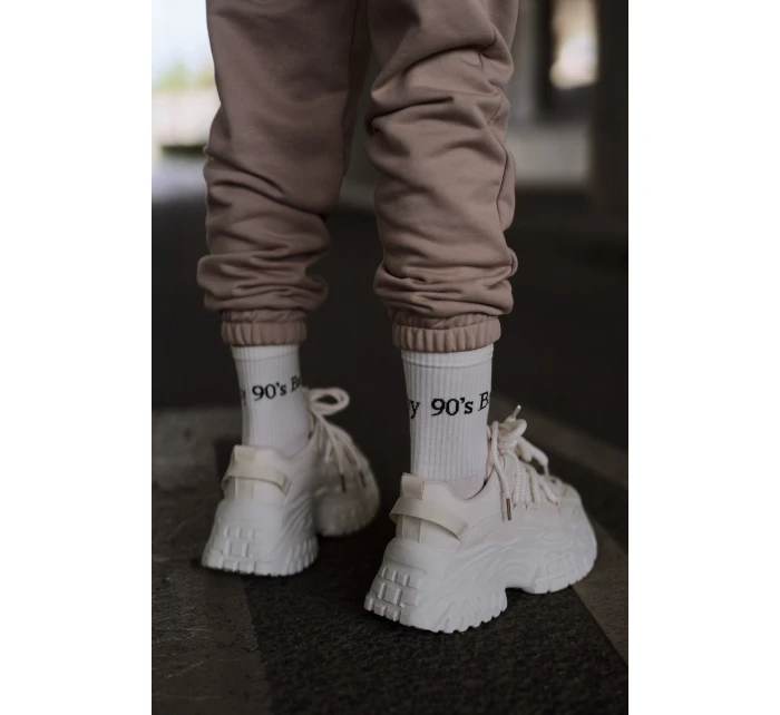 Dámské tenisky na masivní světle béžové model 21667369 - Boto Dámské tenisky na masivní světle béžové model 21667369 - Boto