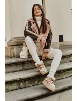 Nízké Sněhule Na Platformě S Kožešinou Béžové model 21674751 - D.Franklin