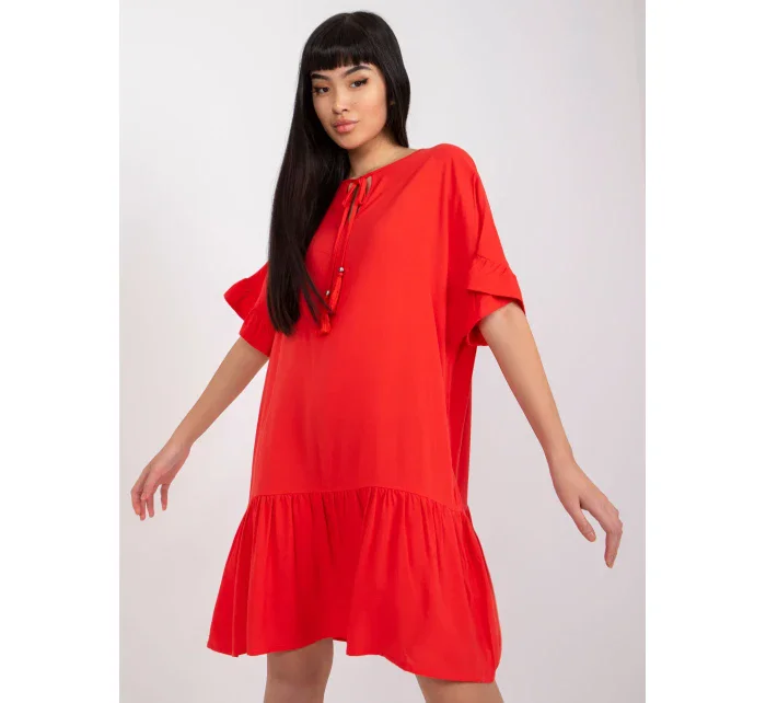 Šaty D73761M30306A červená Šaty D73761M30306A červená
