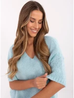 Sweter MI SW model 20849224 jasny niebieski - FPrice