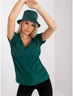 Tričko RV TS 4832.35P tmavě zelená