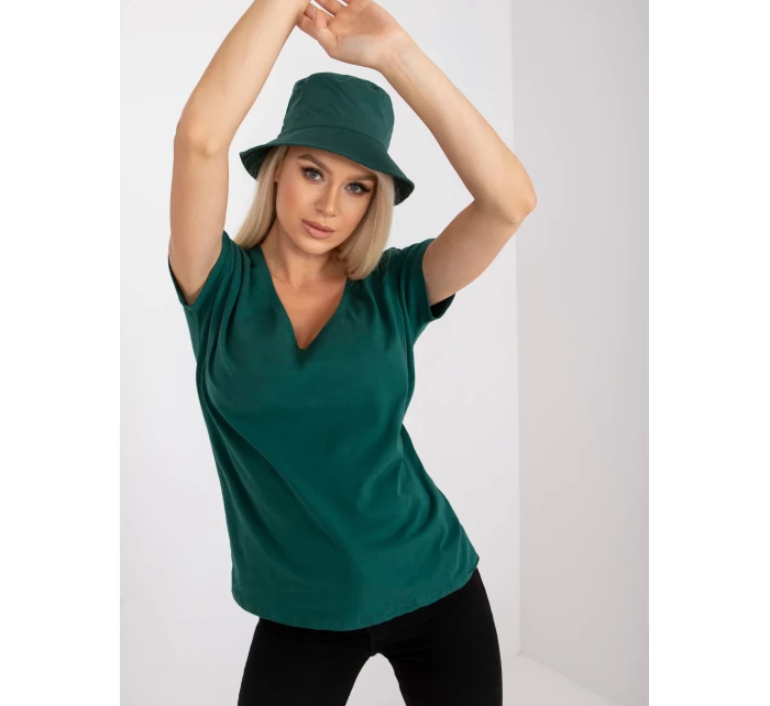 Tričko RV TS 4832.35P tmavě zelená