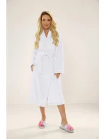 Dámský župan 709 model 20770373 Frotte bílý - De Lafense