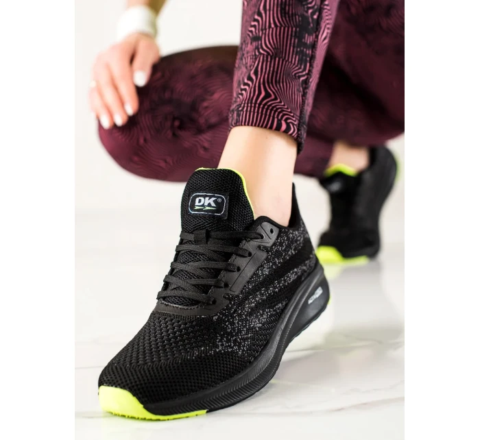 Originální tenisky dámské černé bez podpatku Originální tenisky dámské černé bez podpatku