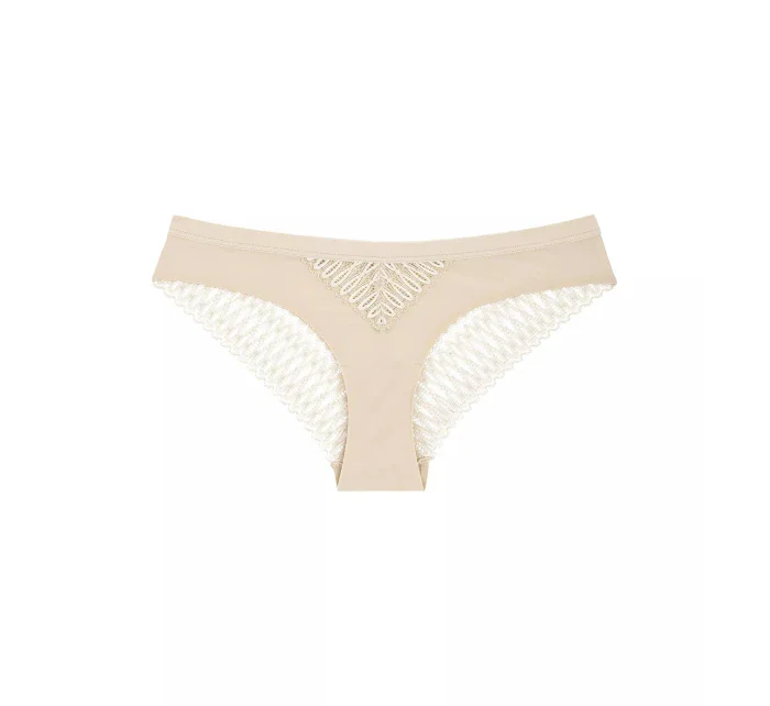 Dámské kalhotky Aura Spotlight Brazilian krémové - Triumph