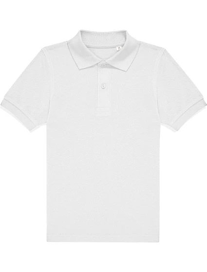 B&C My Polo 180 /kids Dětské piqué polo 01.K428 white B&C My Polo 180 /kids Dětské piqué polo 01.K428 white