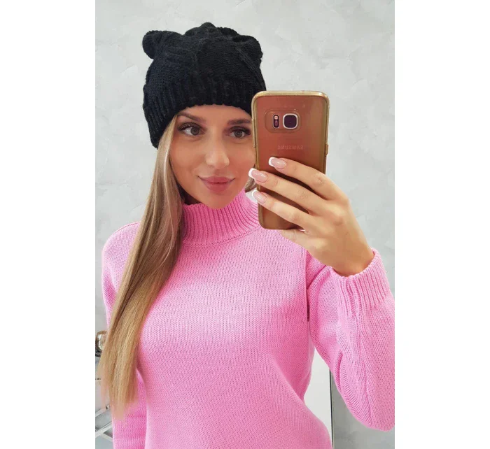 Majka dámská čepice K376 černá Majka dámská čepice K376 černá