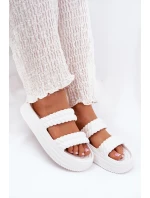 Pěnové Lehké Dámské Sandały Na Platformě model 21691462 Bílé - S.Barski