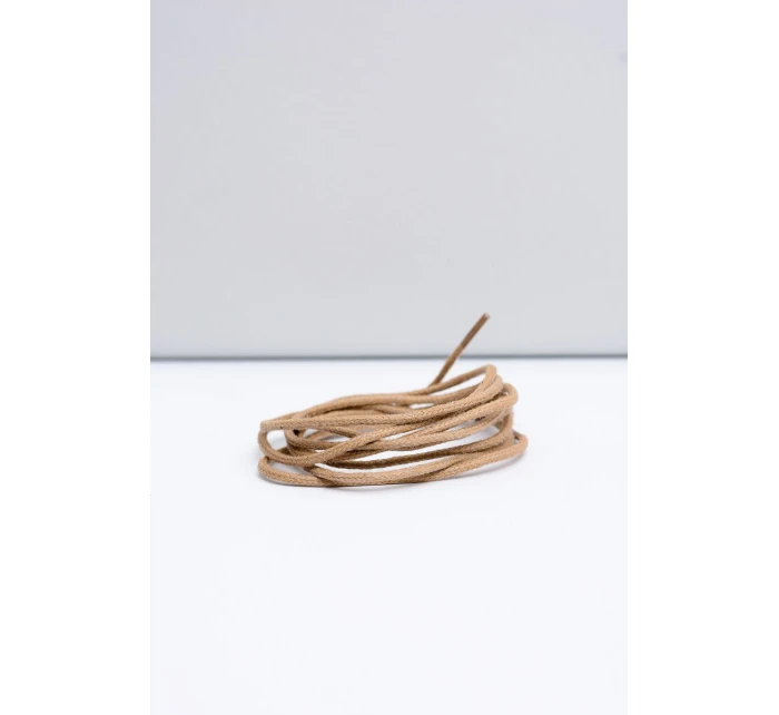 Beige Voskované Tenké Šněrovací Provázky Corbby