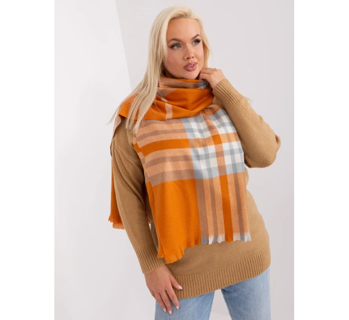 Szalik AT SZ ciemny pomarańczowy model 19349233 - FPrice Szalik AT SZ ciemny pomarańczowy model 19349233 - FPrice