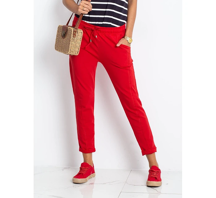 Tepláky RV DR 3589.08X červená