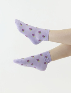 Veselé ponožky fialové s model 18637918 - Moraj
