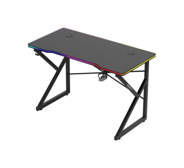 Herní stůl Hero model 21326128 RGB Black - Huzaro