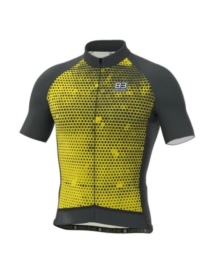 Košile Biemme PORDOI černo-žlutá M