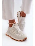 Dámské Bílé Sportovní Tenisky model 21666490 - Boto