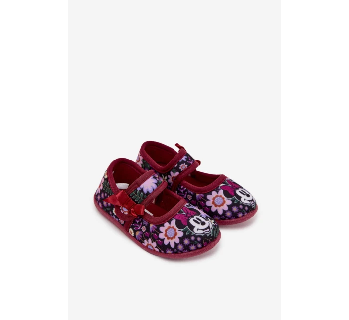 Balerínky Bačkory Pro Dívky MINNIE MOUSE Bordeaux Nomi Balerínky Bačkory Pro Dívky MINNIE MOUSE Bordeaux Nomi