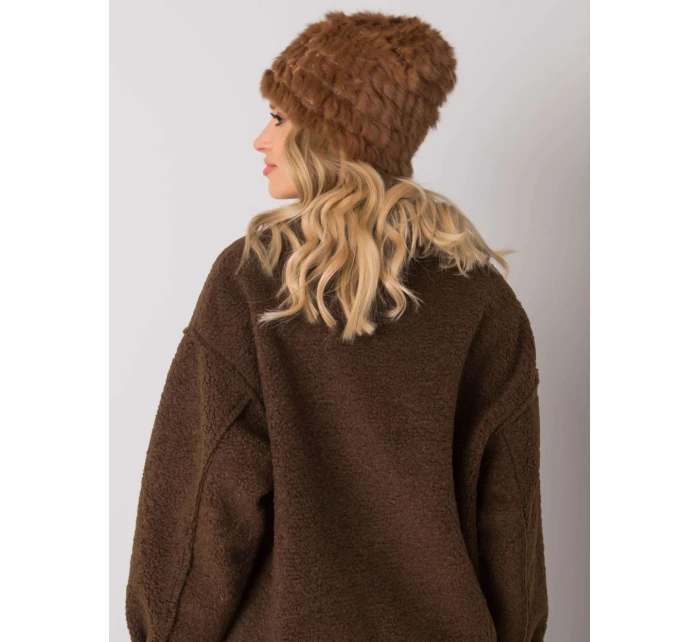 Dámská čepice AT CZ 16801 světle hnědá