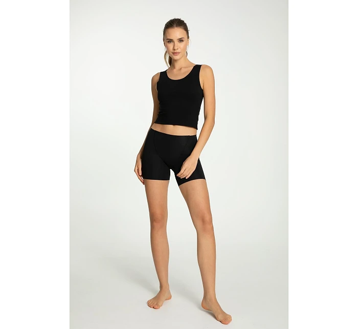 Dámské kalhotky Cotton Mood Shorts černé - Julimex Dámské kalhotky Cotton Mood Shorts černé - Julimex